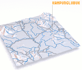 3d view of Kampung Lubuk