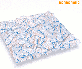 3d view of Ban Naboua