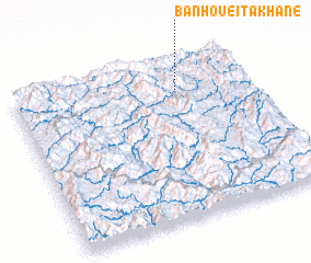 3d view of Ban Houei Ta Khane