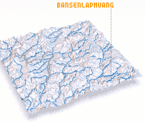 3d view of Ban Sènlapmuang