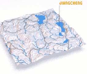 3d view of Jiangcheng
