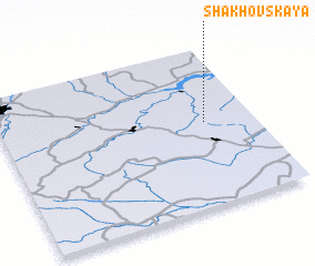 3d view of Shakhovskaya