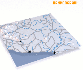 3d view of Kampong Pauh