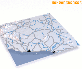 3d view of Kampong Bangas