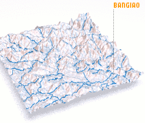 3d view of Bản Giào