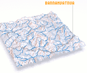 3d view of Ban Namvat-Nua