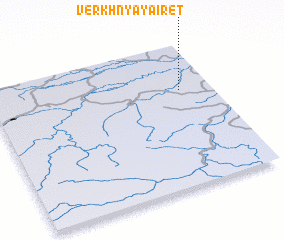 3d view of Verkhnyaya Iret\
