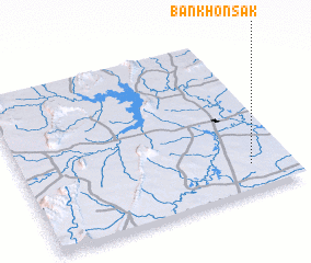 3d view of Ban Khon Sak