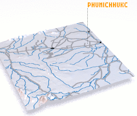 3d view of Phumĭ Chhuk (2)