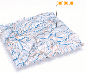 3d view of Ban Boua