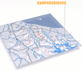 3d view of Kampong Bidong