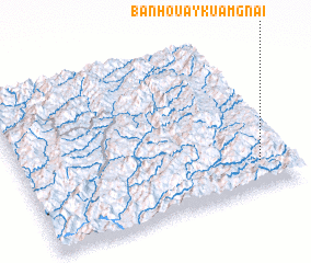 3d view of Ban Houaykuam-Gnai