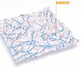 3d view of Bản Mứn