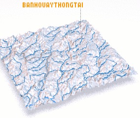 3d view of Ban Houaythong-Tai