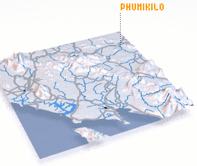 3d view of Phumĭ Kilo