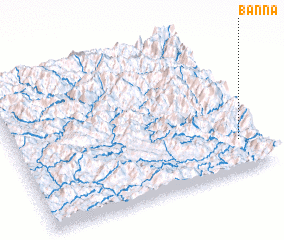 3d view of Bản Na