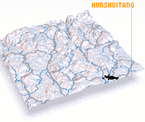 3d view of Hunshuitang