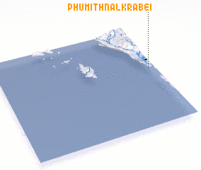 3d view of Phumĭ Thnál Krâbei