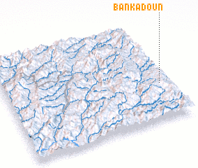 3d view of Ban Kadoun