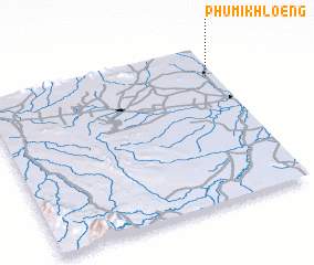 3d view of Phumĭ Khlŏeng