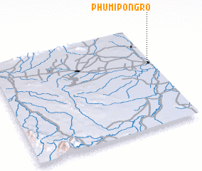 3d view of Phumĭ Pôngrô