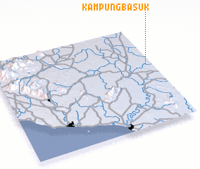 3d view of Kampung Basuk