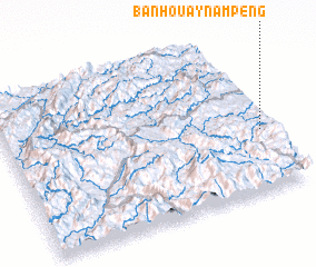 3d view of Ban Houaynampèng