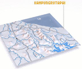 3d view of Kampung Ru Tapai