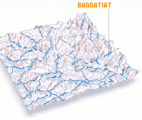 3d view of Bản Nà Tiat