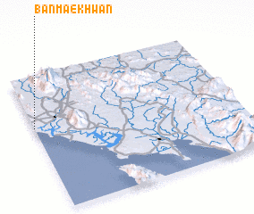 3d view of Ban Mae Khwan