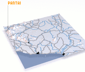 3d view of Pantai