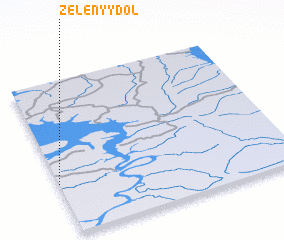 3d view of Zelënyy Dol