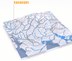 3d view of Kaôh Kapĭ