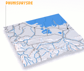 3d view of Phumĭ Svay Srê