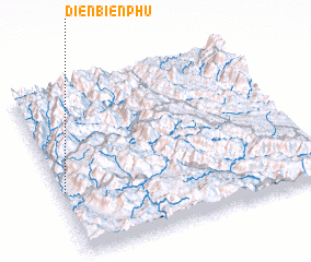 3d view of Diện Biên Phủ