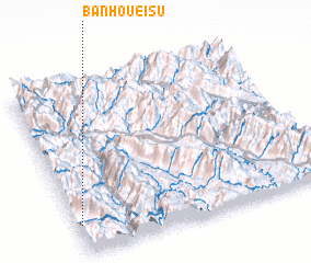 3d view of Bản Houei Sư