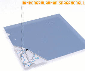 3d view of Kampong Pulau Manis Naga Mengulor