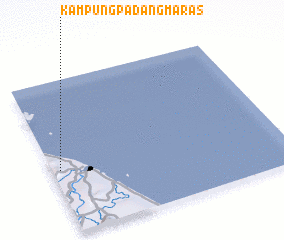 3d view of Kampung Padang Maras