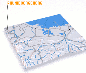 3d view of Phumĭ Bœ̆ng Chêng