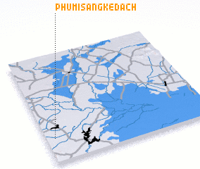 3d view of Phumĭ Sângkê Dăch