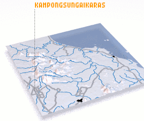 3d view of Kampong Sungai Karas