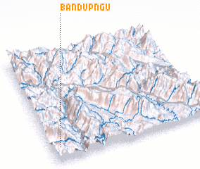 3d view of Bản Ðup Ngu