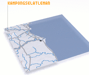 3d view of Kampong Selat Leman