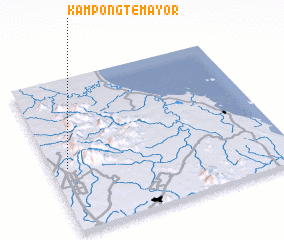 3d view of Kampong Temayor