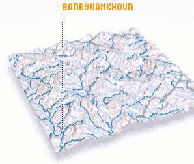 3d view of Ban Bouamkhoun