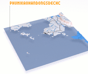 3d view of Phumĭ Kaôh Ândong Sdéch (2)