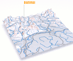 3d view of Ban Mai