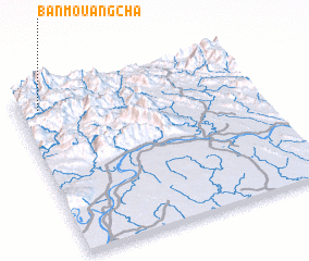 3d view of Ban Mouang Cha