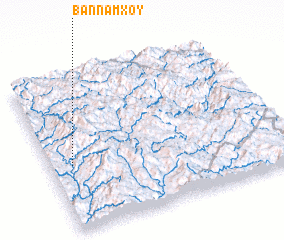 3d view of Ban Namxoy