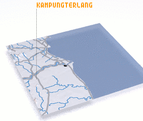 3d view of Kampung Terlang